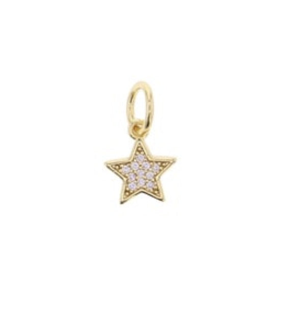 CZ Star Charm