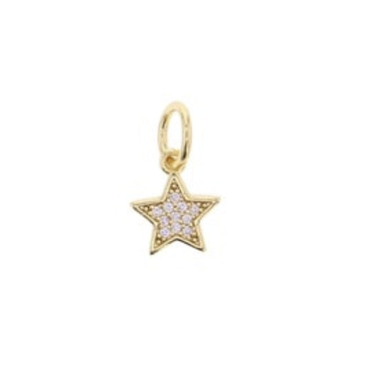 CZ Star Charm