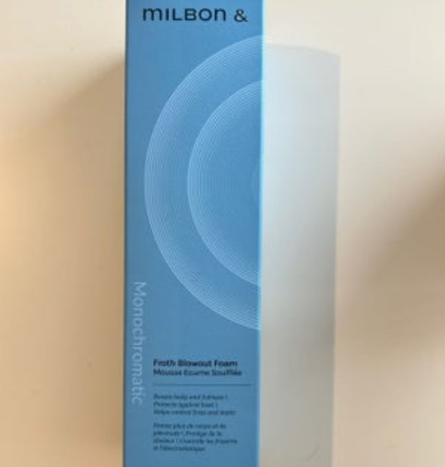 Milbon froth blowout foam